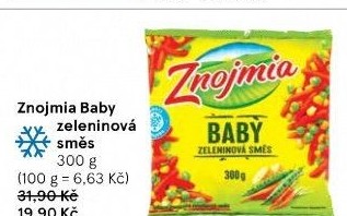 Zeleninová směs Baby mražená Znojmia