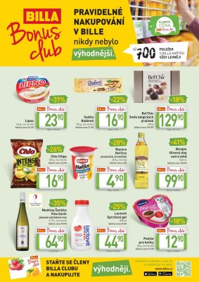 akční leták BILLA 14.4.2021-27.4.2021