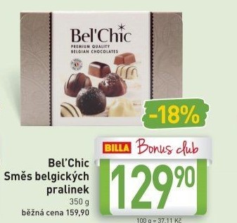 Bonboniéra Pralinky belgické Bel'