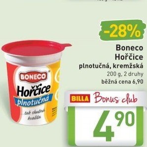 Hořčice plnotučná Boneco