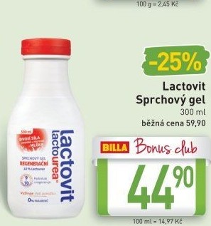 Sprchový gel Lactovit