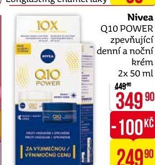 Balení krém denní a noční proti vráskám Q10 Power Nivea