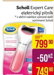 Pilník elektrický na chodidla Expert Care Scholl