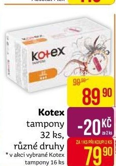 Tampony Kotex
