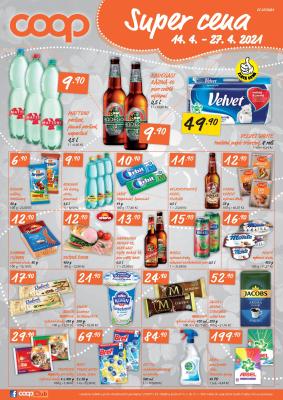 akční leták COOP 14.4.2021-27.4.2021
