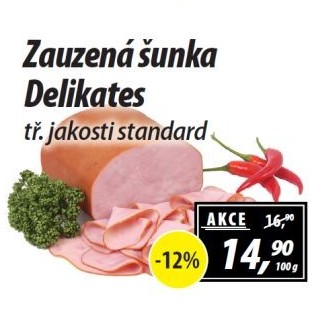 Šunka zauzená delikates standard