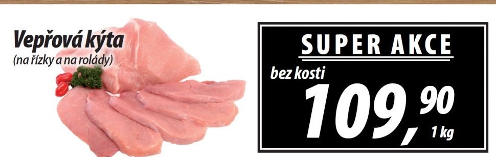 Vepřová kýta bez kosti