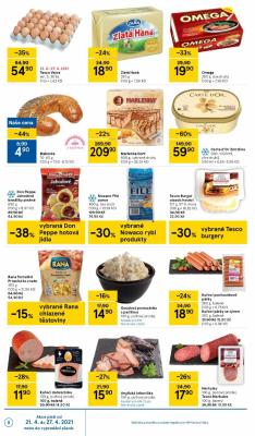 akční leták Tesco 21.4.2021-27.4.2021