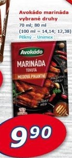 Marináda Avokádo