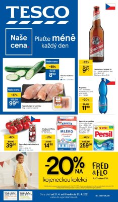 akční leták Tesco 21.4.2021-27.4.2021