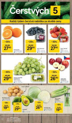 akční leták Tesco 21.4.2021-27.4.2021