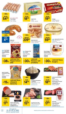 akční leták Tesco 21.4.2021-27.4.2021