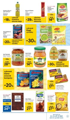 akční leták Tesco 21.4.2021-27.4.2021