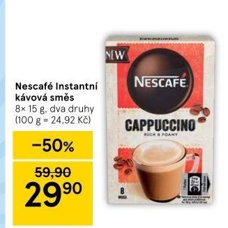 Cappuccino porcované Nescafé