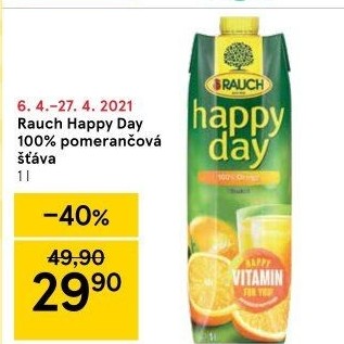 Džus Happy Day Rauch