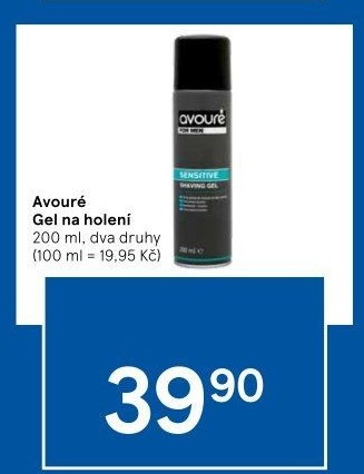 Gel na holení pánský Avouré
