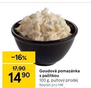 Goudová pomazánka s pažitkou