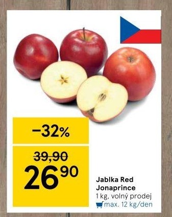 Jablka Red Jonaprince