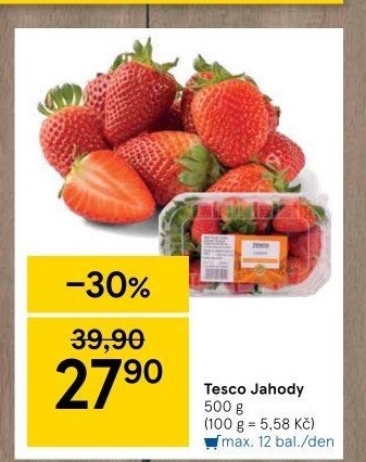 Jahody Tesco