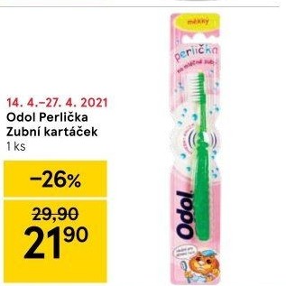 Kartáček na zuby dětský Perlička Odol