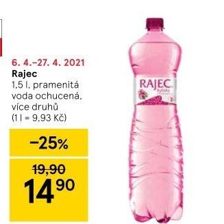 Ochucená voda Rajec