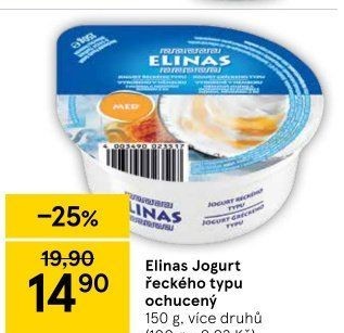 Ochucený jogurt řecký Elinas