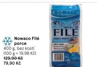 Rybí filé bez kosti mražené Nowaco