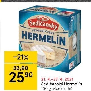 Sýr Hermelín Sedlčanský