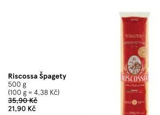 Těstoviny Riscossa