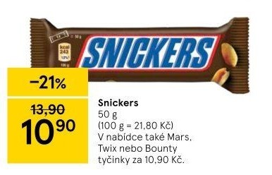 Tyčinka Snickers