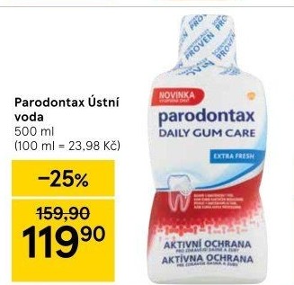 Ústní voda Parodontax