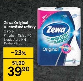 Utěrky kuchyňské 2vrstvé Wisch &amp