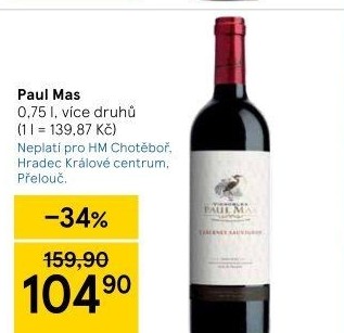 Vína Paul Mas