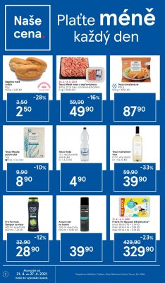 akční leták Tesco 21.4.2021-27.4.2021