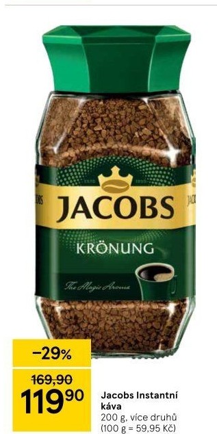 Instantní kávy Jacobs