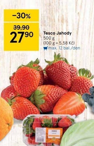 Jahody Tesco