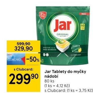 Kapsle do myčky Jar