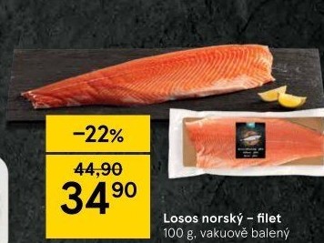 Losos norský filet