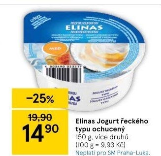 Ochucený jogurt řecký Elinas