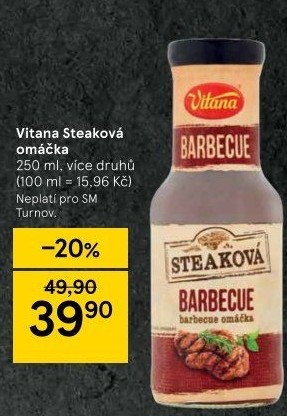 Omáčka steaková Vitana