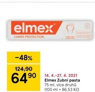 Pasty na zuby Elmex