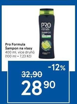 Šampon Pro Formula Tesco