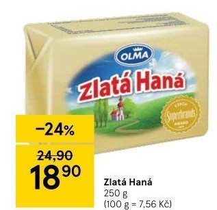 Tuk Zlatá Haná Olma