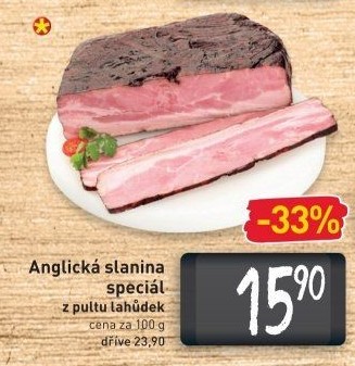 Anglická slanina speciál