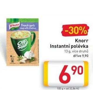 Instantní polévky Knorr