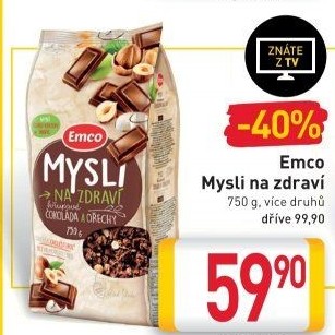 Müsli Mysli na zdraví Emco
