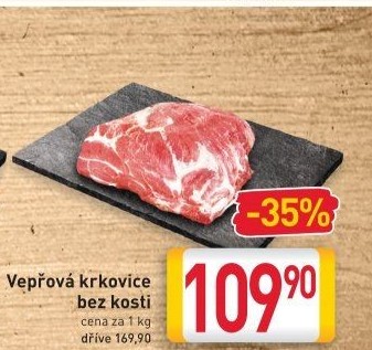 Vepřová krkovice bez kosti