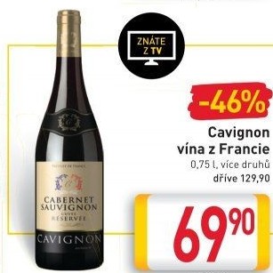 Víno Cavignon