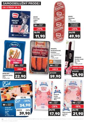 akční leták Kaufland 28.4.2021-4.5.2021