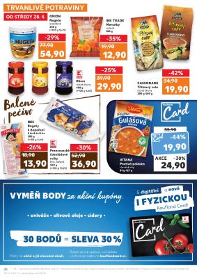akční leták Kaufland 28.4.2021-4.5.2021